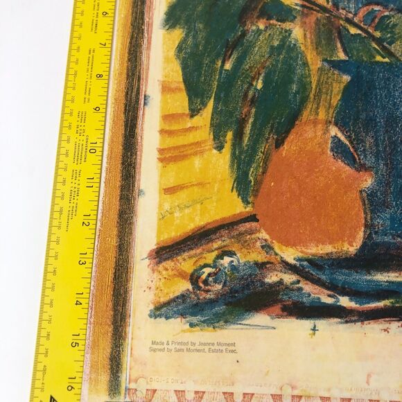 Jeanne Moment Art Print Reed College Oregon Still Life 1950 - Picture 7 of 15